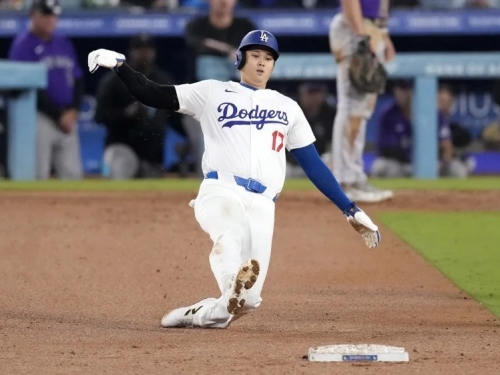 MLB》本季14次同場轟盜 大谷翔平再創大聯盟神紀錄