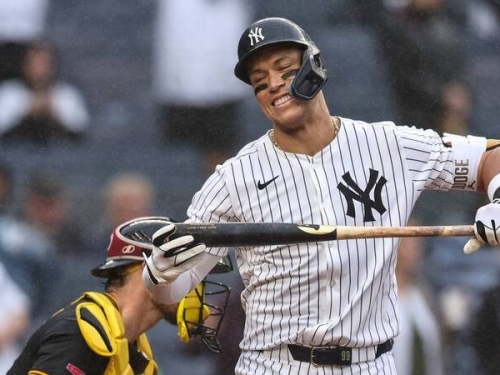 MLB》海盜火球狀元締111年超神壯舉 洋基法官吞5K只剩一場挑戰60轟
