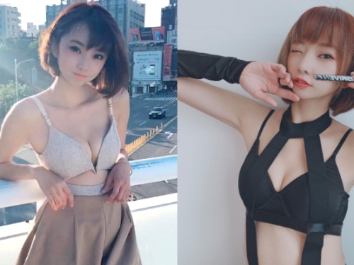 俏皮無極限！短髮正妹「優寶Cawaiiun」水靈電眼笑容太甜美，犯規露溝讓人只想征服！