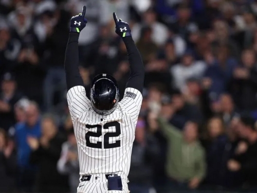 MLB》》不滿索托轉投大都會 瘋狂洋基迷燒22號條紋球衣洩憤