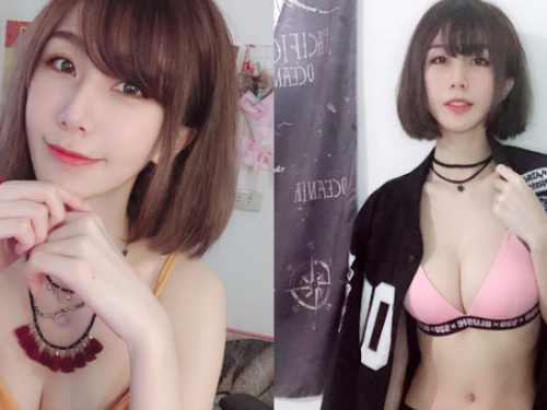 超健甜美實況主！「妮婭Niya」身材白嫩又精實，傲人上圍緊夾事業線讓人難以抗拒！