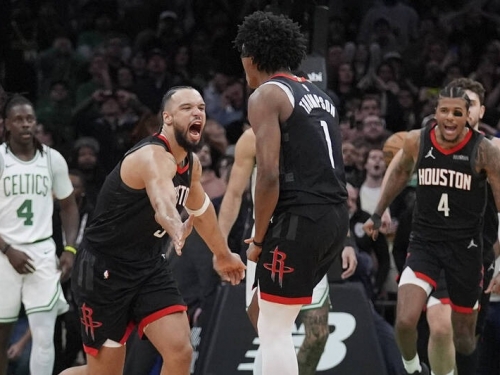 NBA》火箭湯普森33分9籃板！ 關鍵時刻準絕殺塞爾提克