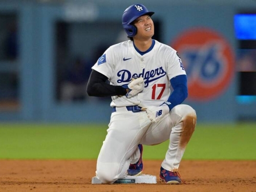 MLB》還好嗎？大谷盜壘被捕手傳球K到肚子 道奇主帥回報狀況