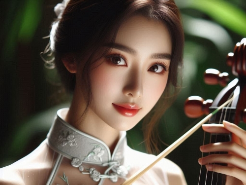 巧遇二胡妹子
