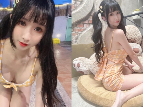 超萌雙馬尾正妹「阿乃Sinni」，32D「渾圓雪乳」又辣又甜，身為舞者還很會扭！