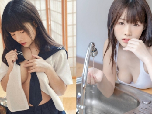 極品混血「童顏巨乳妹」尺度很大　外表清純骨子裡卻色色的