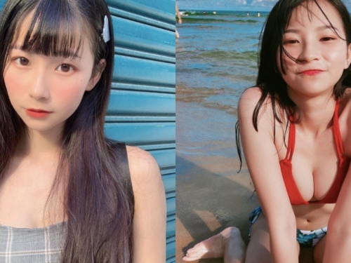 甜美小隻馬「陳Q妹」發育驚人！比基尼飽滿度十足，隨時能來一場沙灘排球～