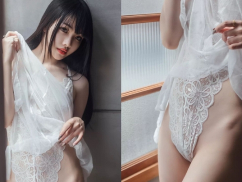 誘惑特寫！私窺「敏綺Miki」裙下寶藏，「稚嫩恥骨」讓人把持不住！