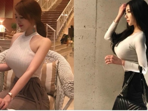 螢幕塞滿滿！妹子緊繃上衣兩粒「飽滿乳球」快爆炸！過人乳量滿到要溢出