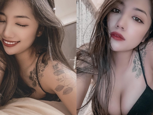美乳老闆娘「艾森Eisen」車頭燈好大顆，細肩帶快撐不住「飽滿乳量」！