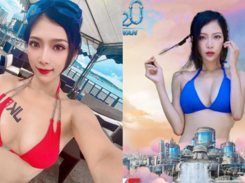 邀戰！高挑女神「米可」嗨翻噴水，「銷魂美體」約在S2O不濕不散！