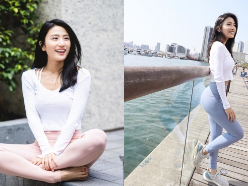 神之BODY無誤！瑜伽人妻「林芊妤」大膽動作美臀形狀外洩　讓人不禁出現大膽想法