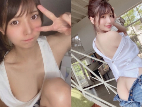 這個妹真是越來越大膽！福岡天然珍珠「似鳥沙也加」直接脫褲露蜜桃