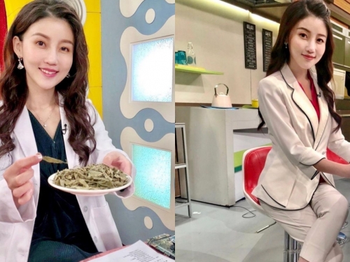 「美女營養師」高敏敏氣質出眾，笑容甜美身形纖細像少女，沒想到是兩寶的辣媽！