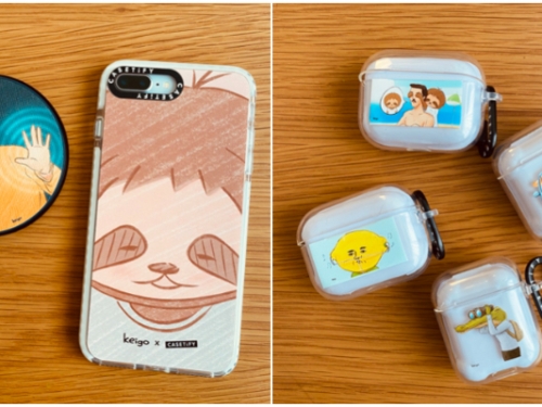厭世風潮來襲！日本插畫家「Keigo」首度聯手 Casetify　「我很懶」樹懶、長頸鹿成配件！