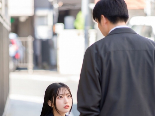 [AI text: Schoolgirls are clamoring to see your big baby]