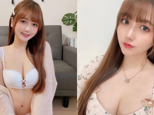 大眼正妹「莫葵」白色內衣辣度滿分，「迷人甜笑」魅力無法擋！