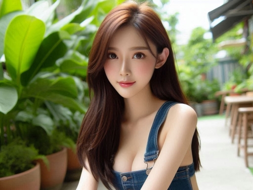 牛仔褲妹子