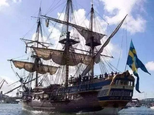 1745年，這艘貨船上貨物相當於一個國家GDP，開到家門口時卻沈了