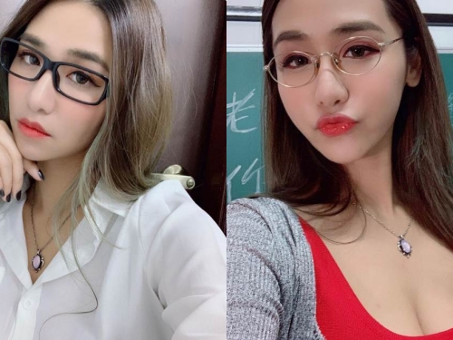 爆乳火辣女教師「Aqq Cami」，誘惑迷人姿態「熱情開課了」！
