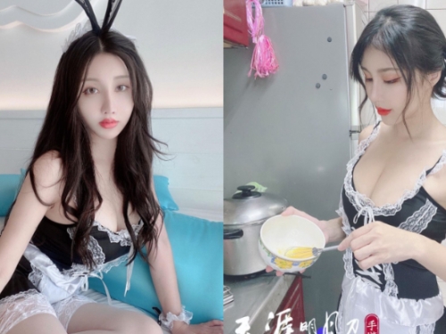 甜心女僕「夏小允」打蛋摻奶香，「巨美波霸」點亮整間廚房