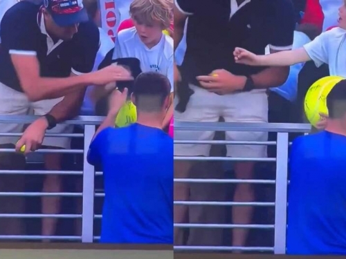 美網》當眾搶小球迷紀念帽！身分被起底是「波蘭富豪CEO」