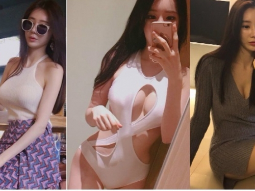 不科學！妹子夾帶一對「人間凶器」，驚人奶量「乳花四濺」噴到南半球去啦！