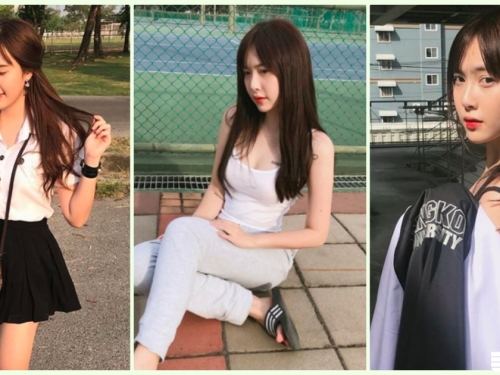 超可愛！「美乳清純妹」高顏值讓人想戀愛了！極品「小清新氣質」整個滿分啊…