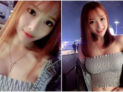 超驚人大兇器！正妹外出「畫面太火辣」，白嫩美乳讓路人看暈了！