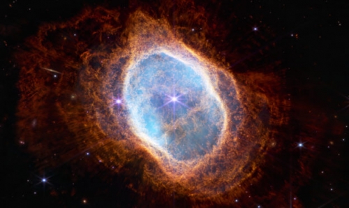 韋伯太空望遠鏡捕捉到未看過的死亡恆星精細影像：南環狀星雲