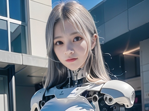 AI生成美女~機械の姫