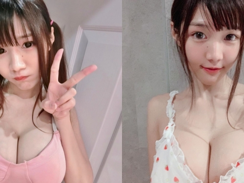 泰國大奶美少女最愛「爆乳穿搭」！上圍過度渾圓衣服撐得好辛苦！