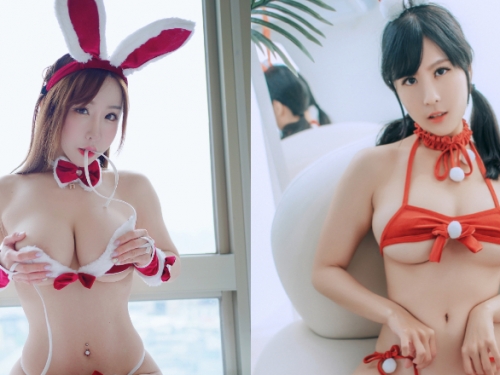 說好不吃兔兔的！JVID「超辣兔女郎」太誘惑　讓人忍不住啊！
