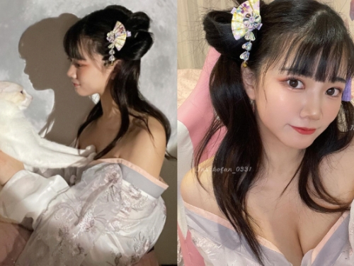 嫦娥駕到！「可凡Kofan」中秋掛上白皙玉兔，無害眼神讓宅男跪求領養