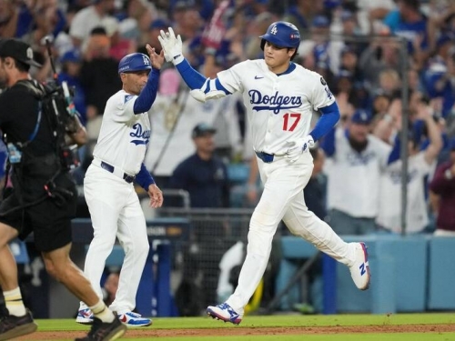 國聯冠軍賽》大谷翔平6局10K三響、朗希關門！道奇4連勝闖世界大賽