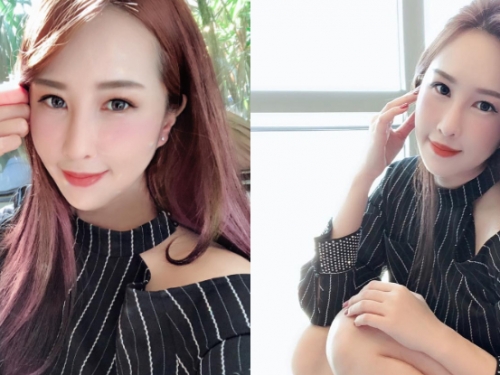 不相信就來摸摸！摩鐵公主「Talcy」有雙神級的Ｆ巨蛋，讓人失去理智只想伸魔掌！