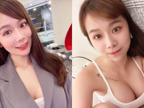 超兇正妹「自拍辣照乳量太強」，「渾圓兇器」視覺超震撼！