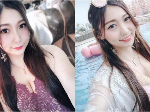 遊覽車上最正的那個！「薇娜Verna」去澎湖玩耍 從車上美到空中泳池～