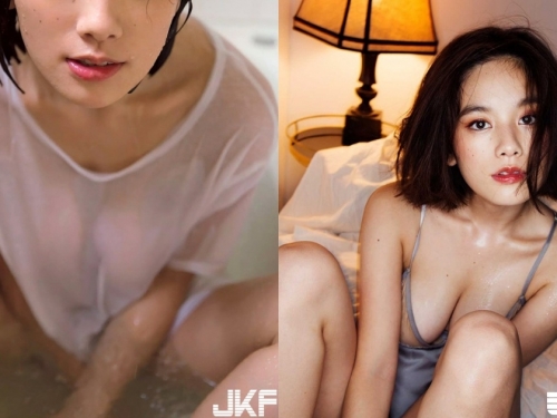 喝奶啦～最狂乳浪「終極H奶」來襲！挑戰「濕身素顏」不容忽視的誘惑寫真...