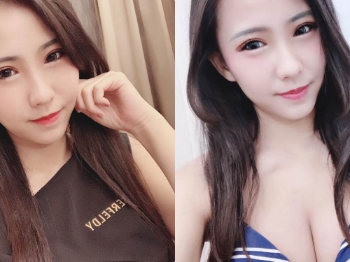 火辣水手服正妹「釉釉Emily」，傲人上圍快直接蹦出！