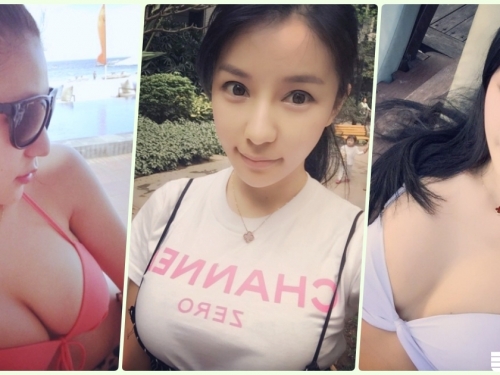 白嫩爆乳妹「海邊曬乳」身材有夠兇悍！超猛車頭燈讓人無法離開視線...