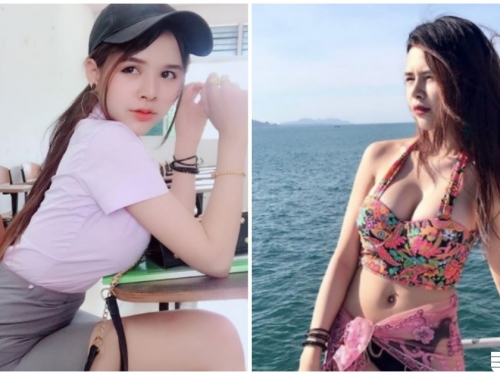 辣妹出海「側乳照大放送」，飽滿畫面「尺度讓人受不了」！