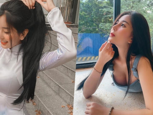 畢業後火辣解放！白嫩正妹「倒奶畫面」好兇猛，背後翹臀也超挺！