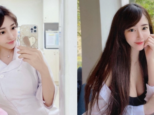 這個白衣天使太甜！正妹護理師「Elle Li」制服底下藏火辣曲線