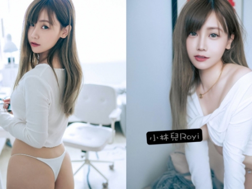 性感女友「小林兒」早晨就濕透，「肉體纏綿」書房快著火！