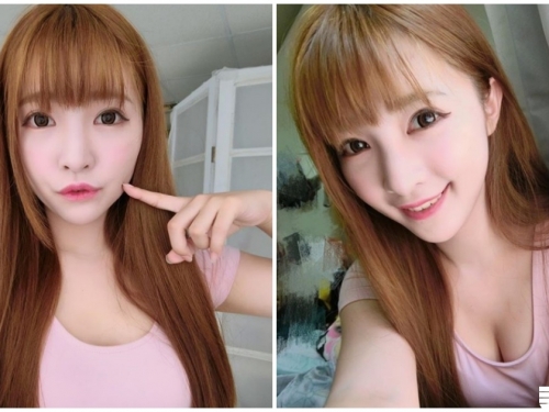 甜美麻豆「性感酥胸太誘人」，賽車場火辣打扮也超殺的！