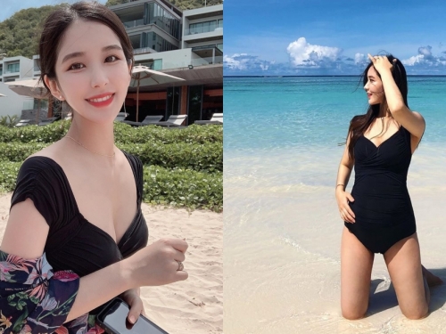 好正！溫柔辣媽S曲線太犯規，「性感酥胸視角」要撩倒網友！