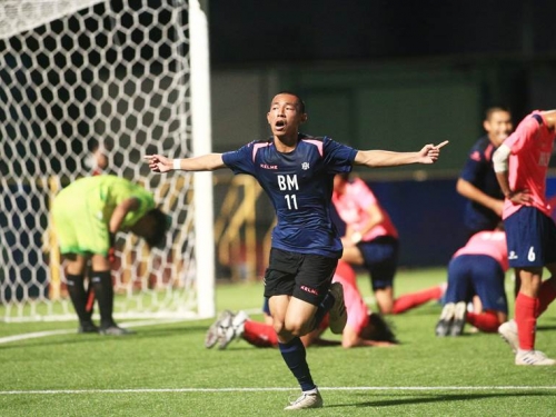陳柏良足球邀請賽 北門勝花中奪冠