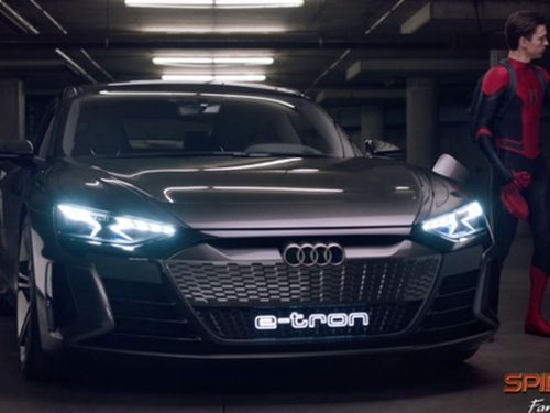 [影]作弊還輸？「蜘蛛人」開 Audi e-tron 參加科展，最後卻輸給「向鋼鐵人致敬」作品...