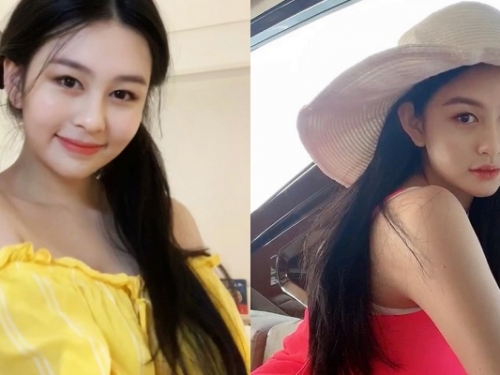 被酸民嫌太胖！邱淑貞愛女「沈月」上傳絕美近照...網友驚呼：臉變尖了！
